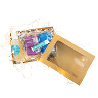 A box with a variety of different aftercare products for henna designs