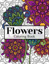 Flowers coloring eBook
