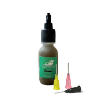 A bottle of fresh henna paste