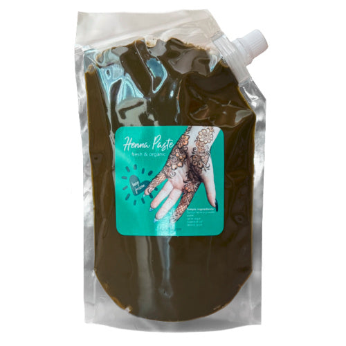 Bulk package of all natural organic handmade henna paste.