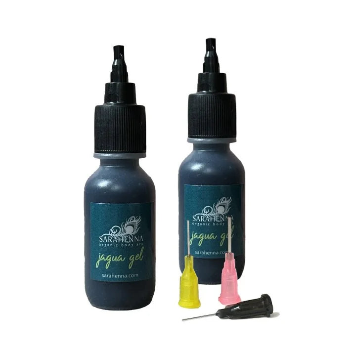 Two bottles of fresh jagua gel