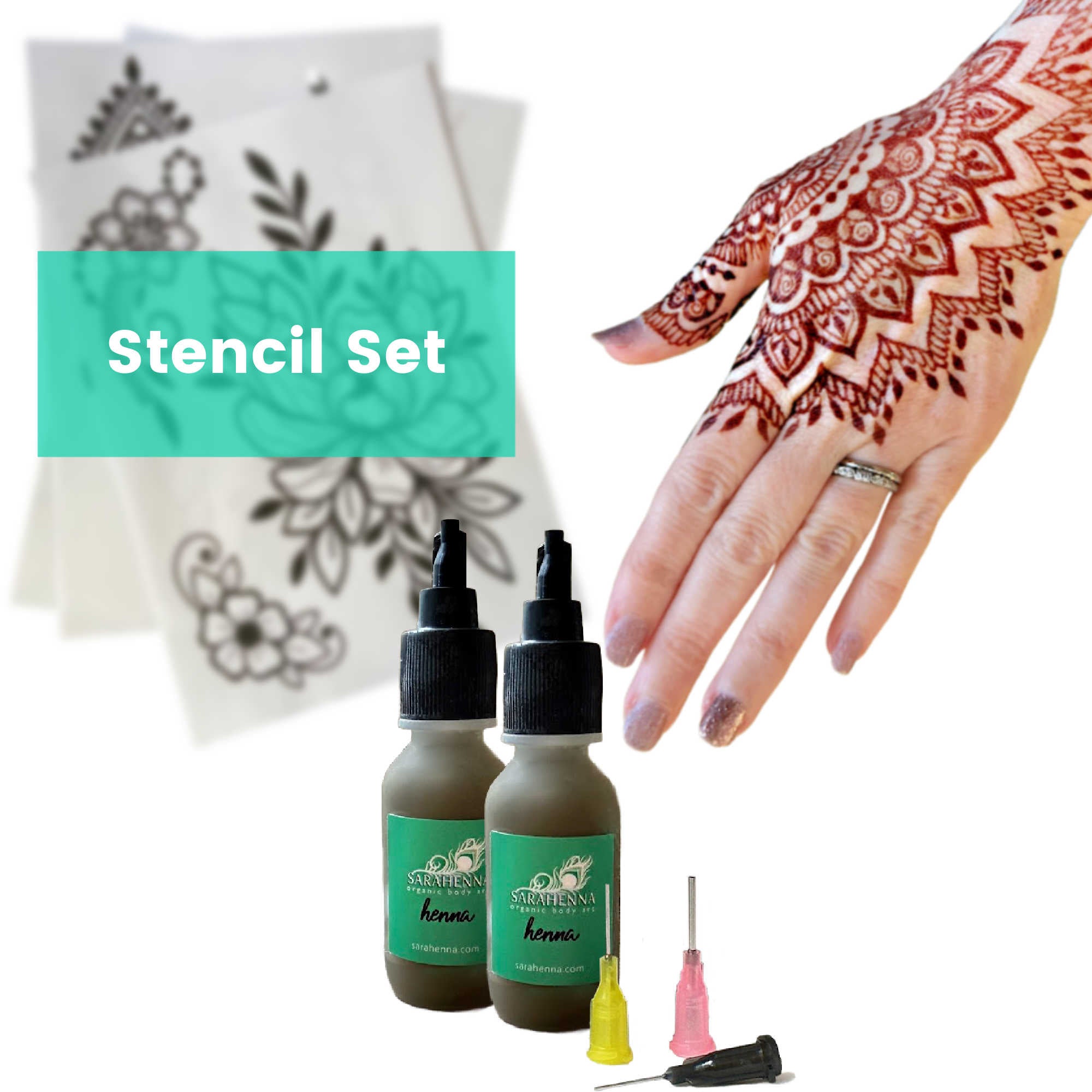 Ready To Go Henna Kit for Beginners – SARAHENNA LLC