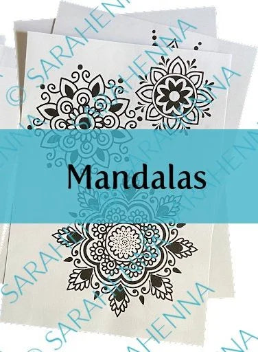 Stencil Set for Henna and Jagua