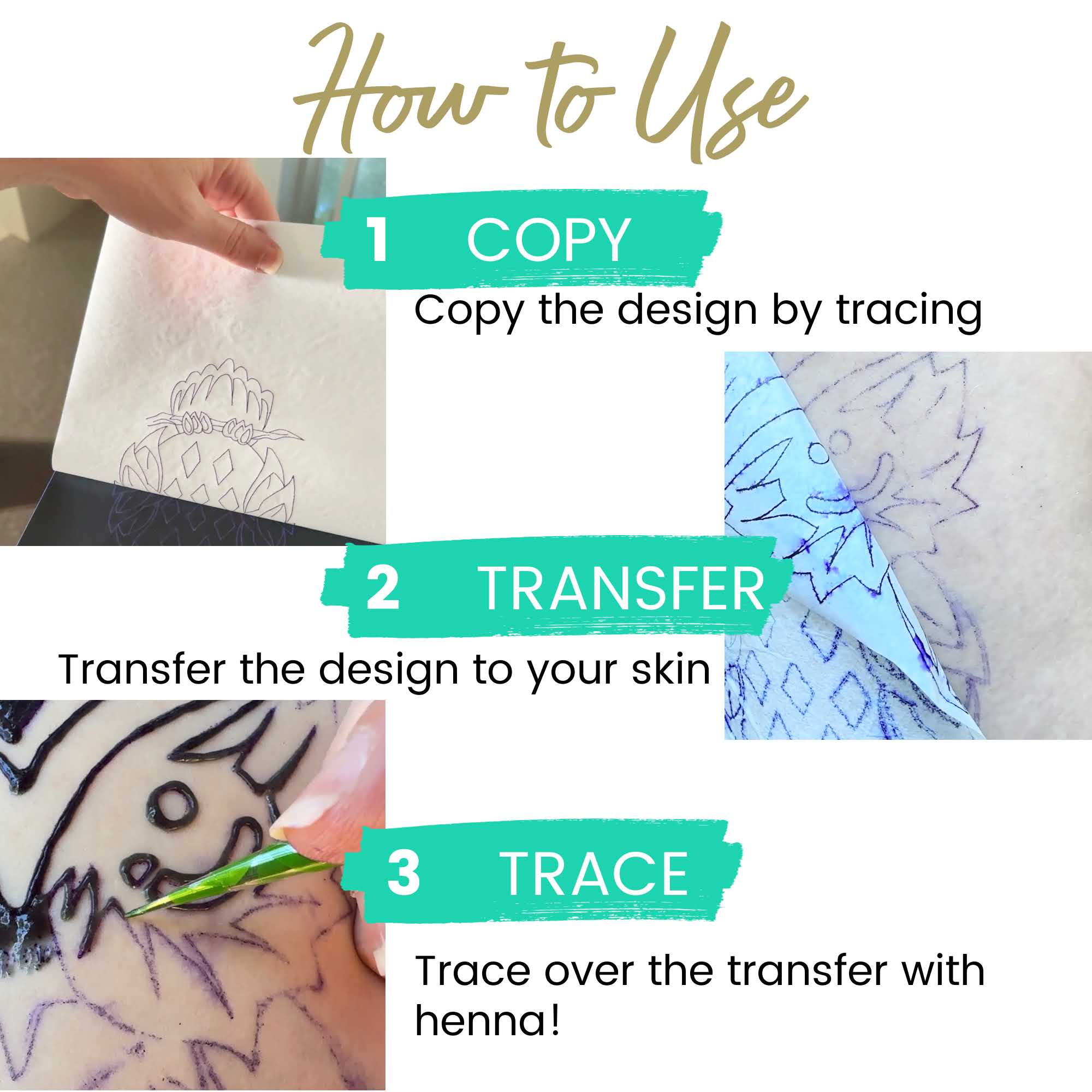 Ready To Go Henna Kit for Beginners – SARAHENNA LLC
