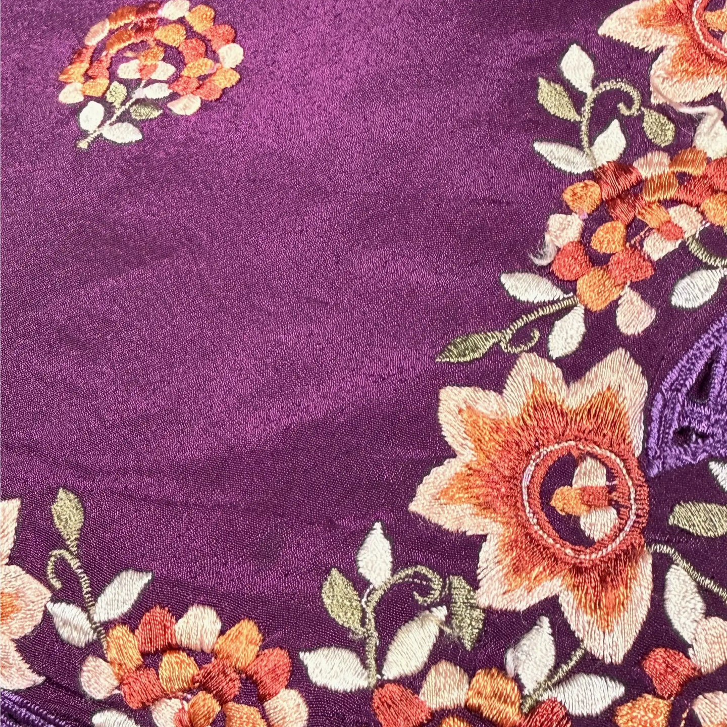 Vintage Dupatta: Deep Purple