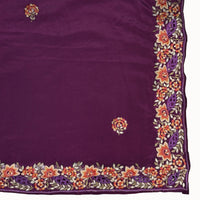 Vintage Dupatta: Deep Purple