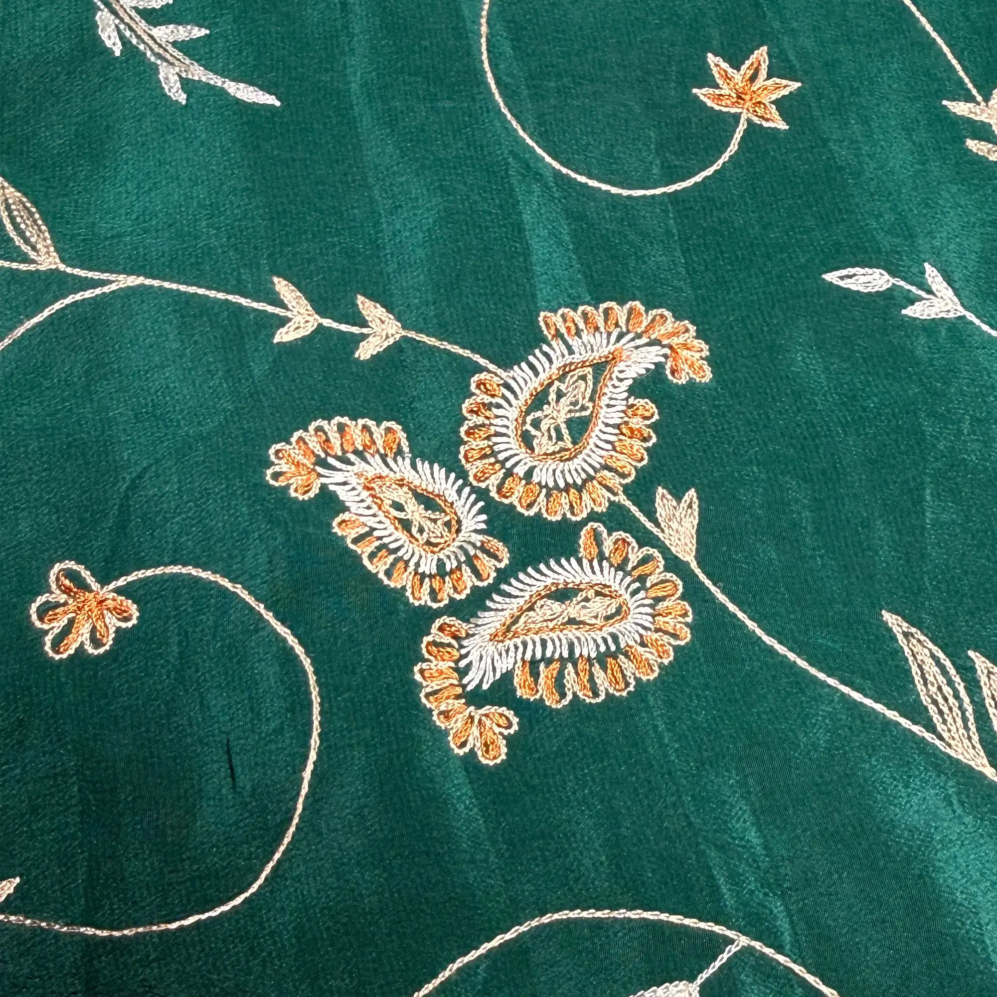 Vintage Dupatta: Dark Green