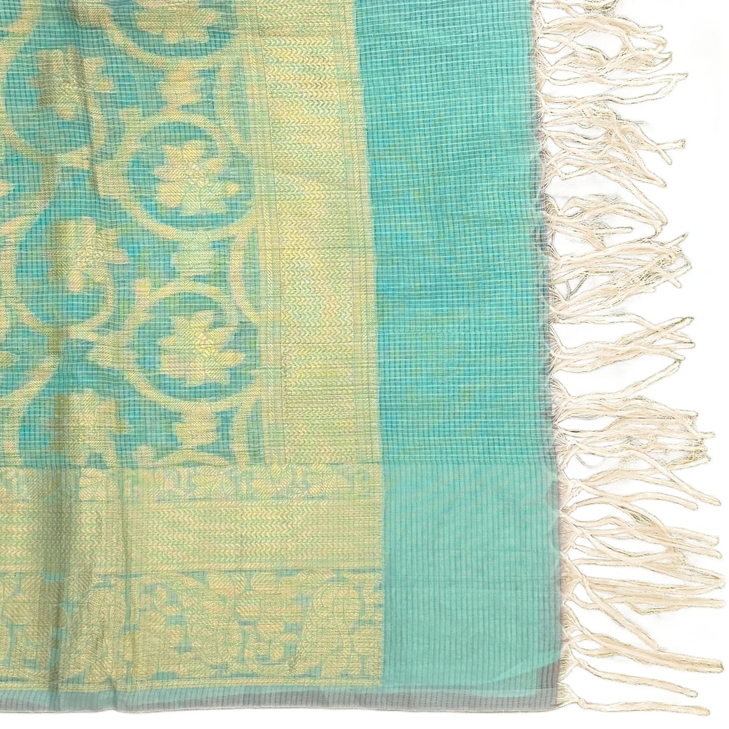 Vintage Dupatta: Light Blue