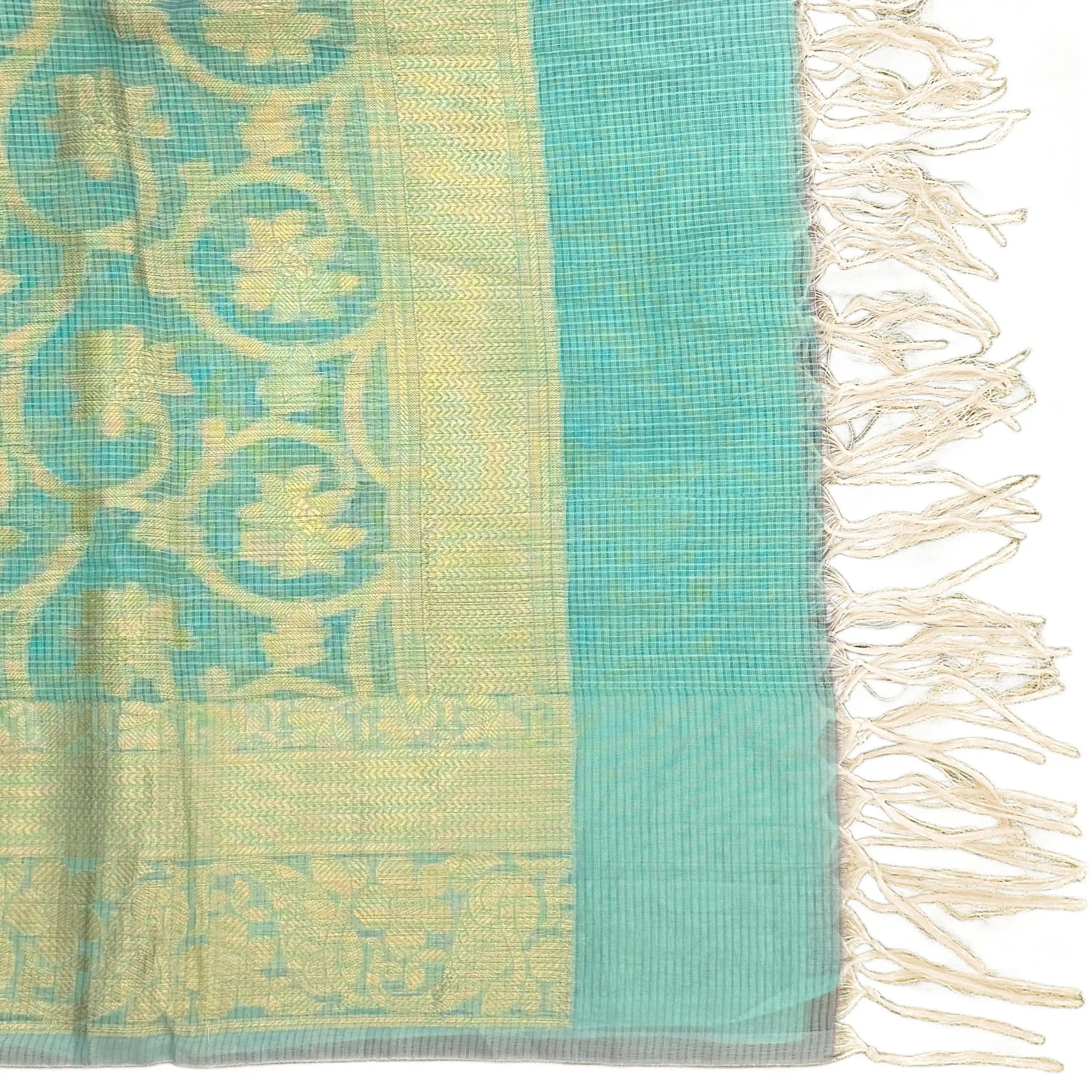 Vintage Dupatta: Light Blue