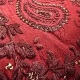 Vintage Dupatta: Maroon