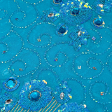 Vintage Dupatta: Turquoise