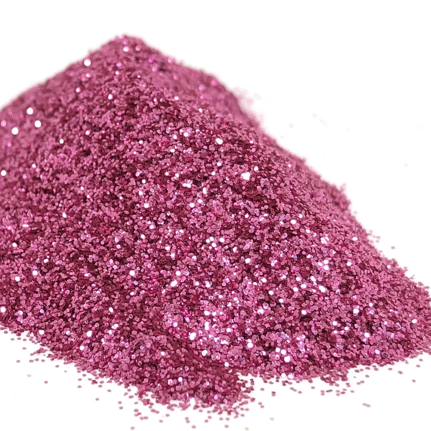 Bright pink  cosmetic glitter