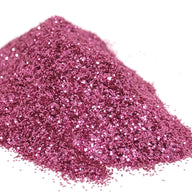 Bright pink  cosmetic glitter