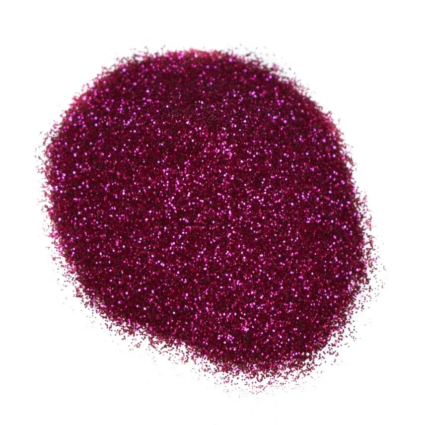 Bright pink  cosmetic glitter