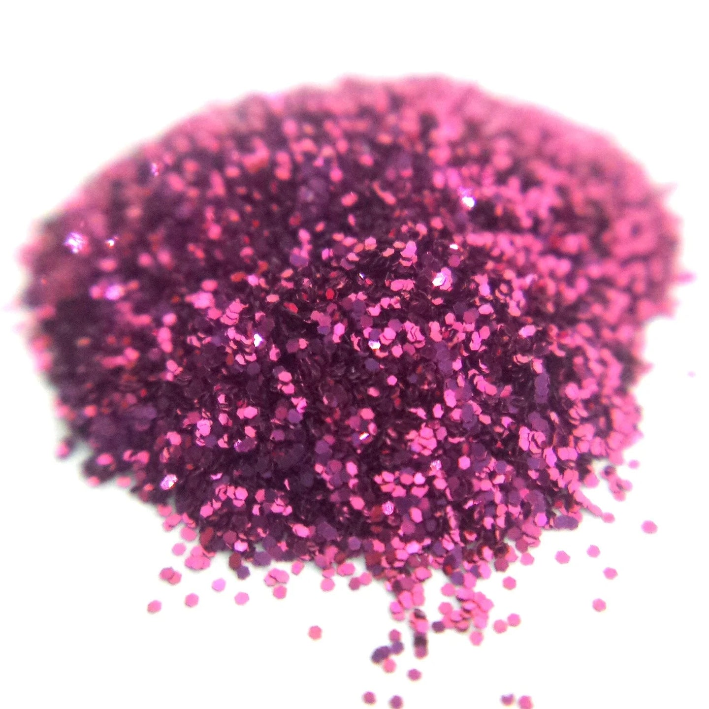 Dark pinkish red cosmetic glitter