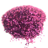 Dark pinkish red cosmetic glitter