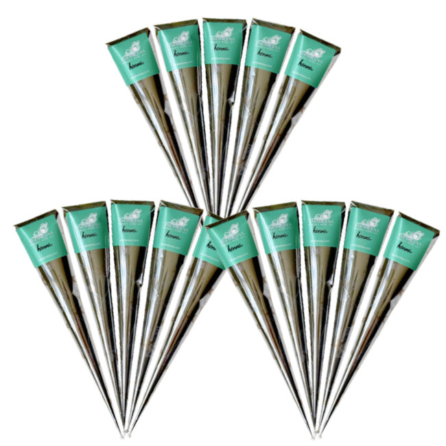 Henna Cones Ready to Use, Organic