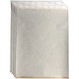 Five sheets of stencil paper